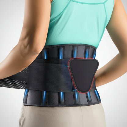 Comfortable Lower Back Support Adjustable Neoprene Belt - Lusomart