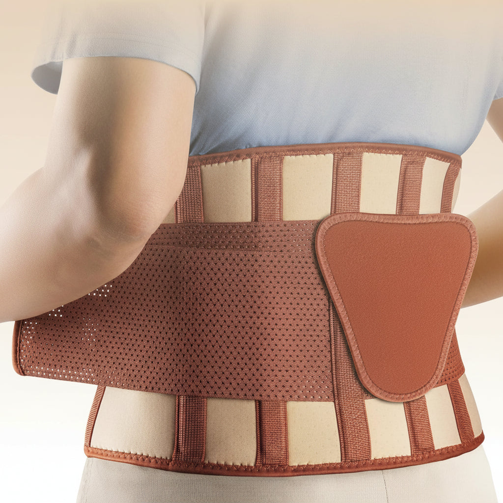 Comfortable Lower Back Support Adjustable Neoprene Belt