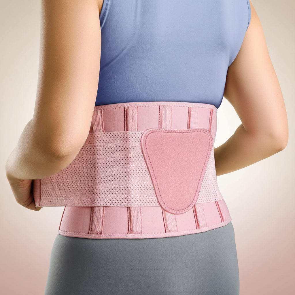 Comfortable Lower Back Support Adjustable Neoprene Belt