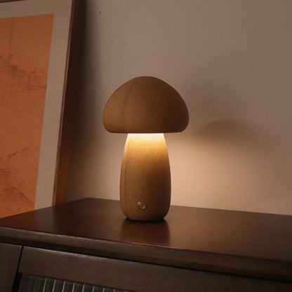 Rustic Fungi Accent Table Light