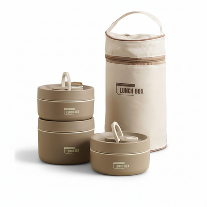 Thermal Insulated Steel Lunch Box Container