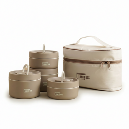 Thermal Insulated Steel Lunch Box Container