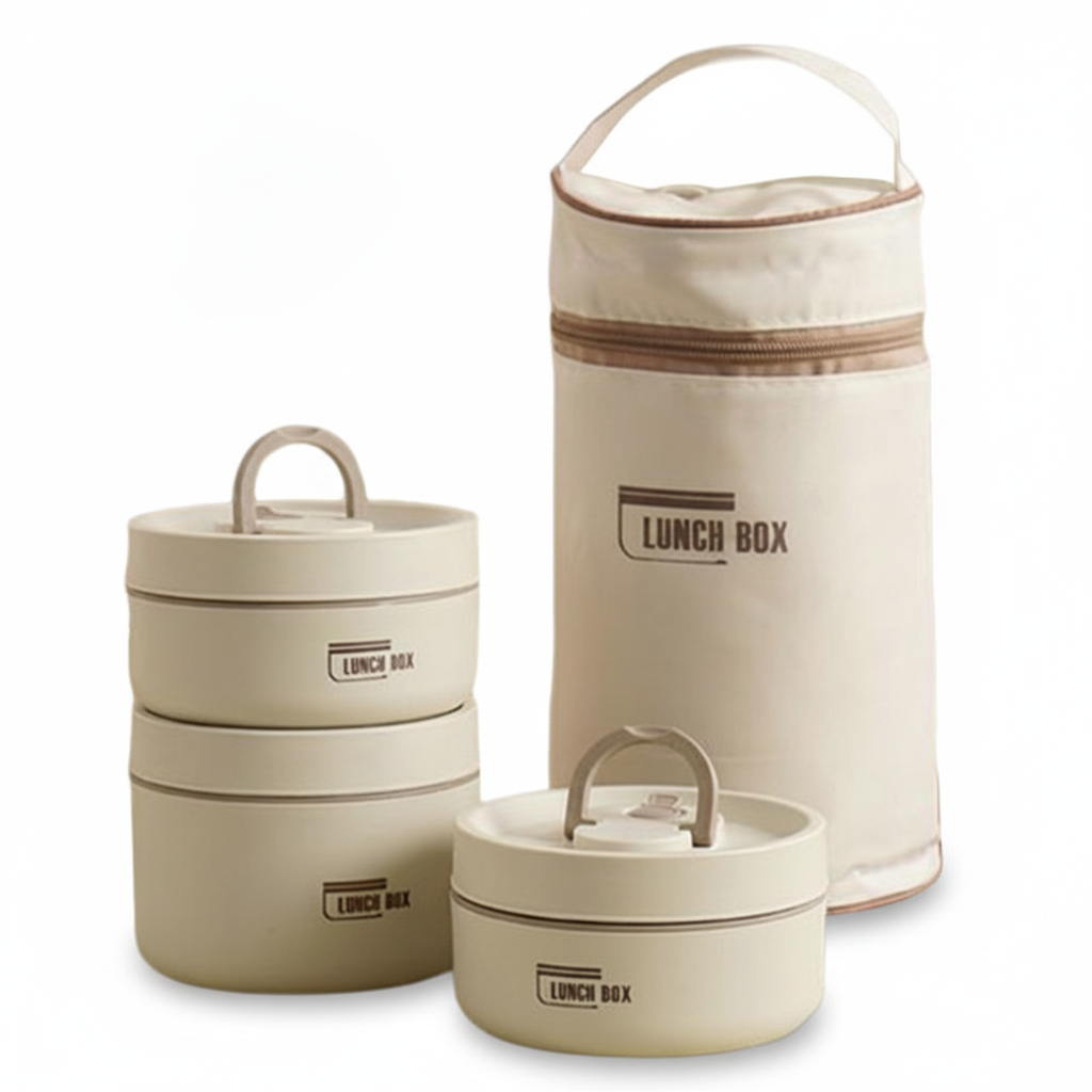 Thermal Insulated Steel Lunch Box Container