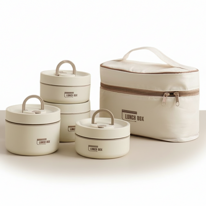 Thermal Insulated Steel Lunch Box Container