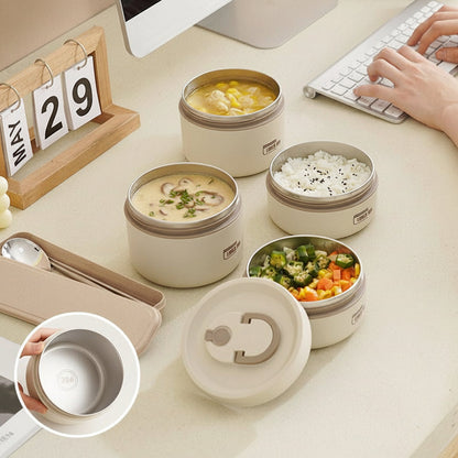 Thermal Insulated Steel Lunch Box Container