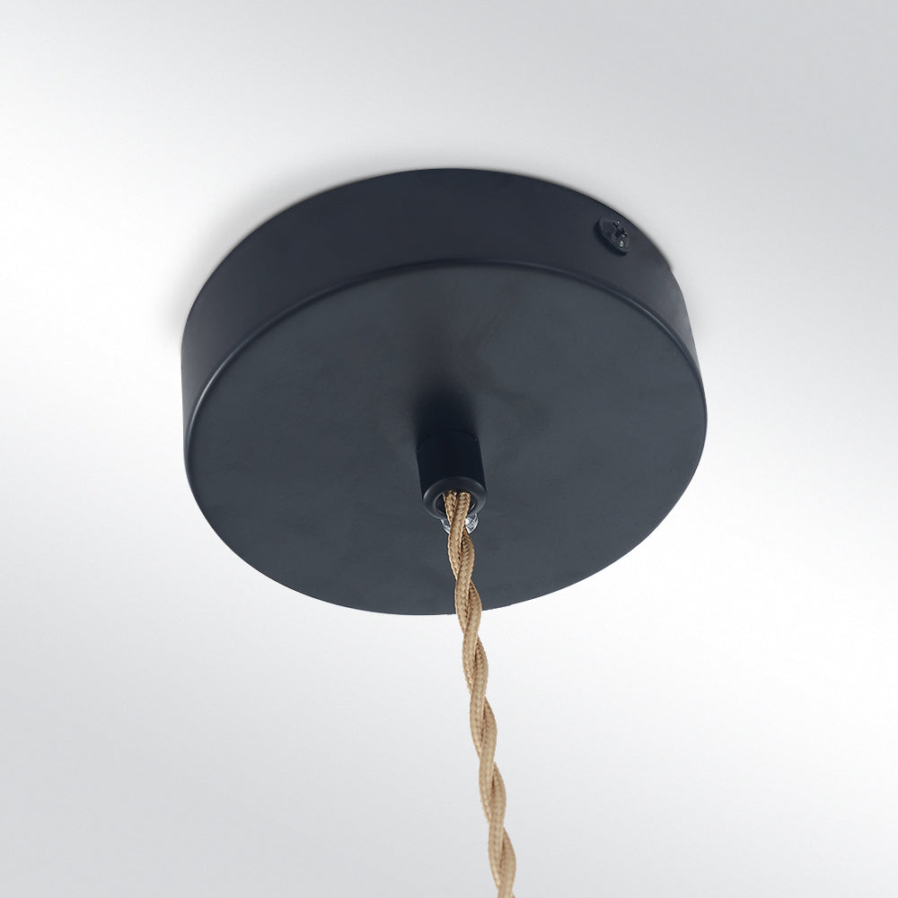 Vibrant Color Metal Drop Pendant Light Fixture
