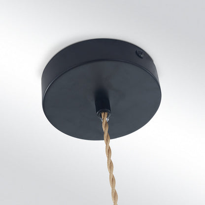 Vibrant Color Metal Drop Pendant Light Fixture