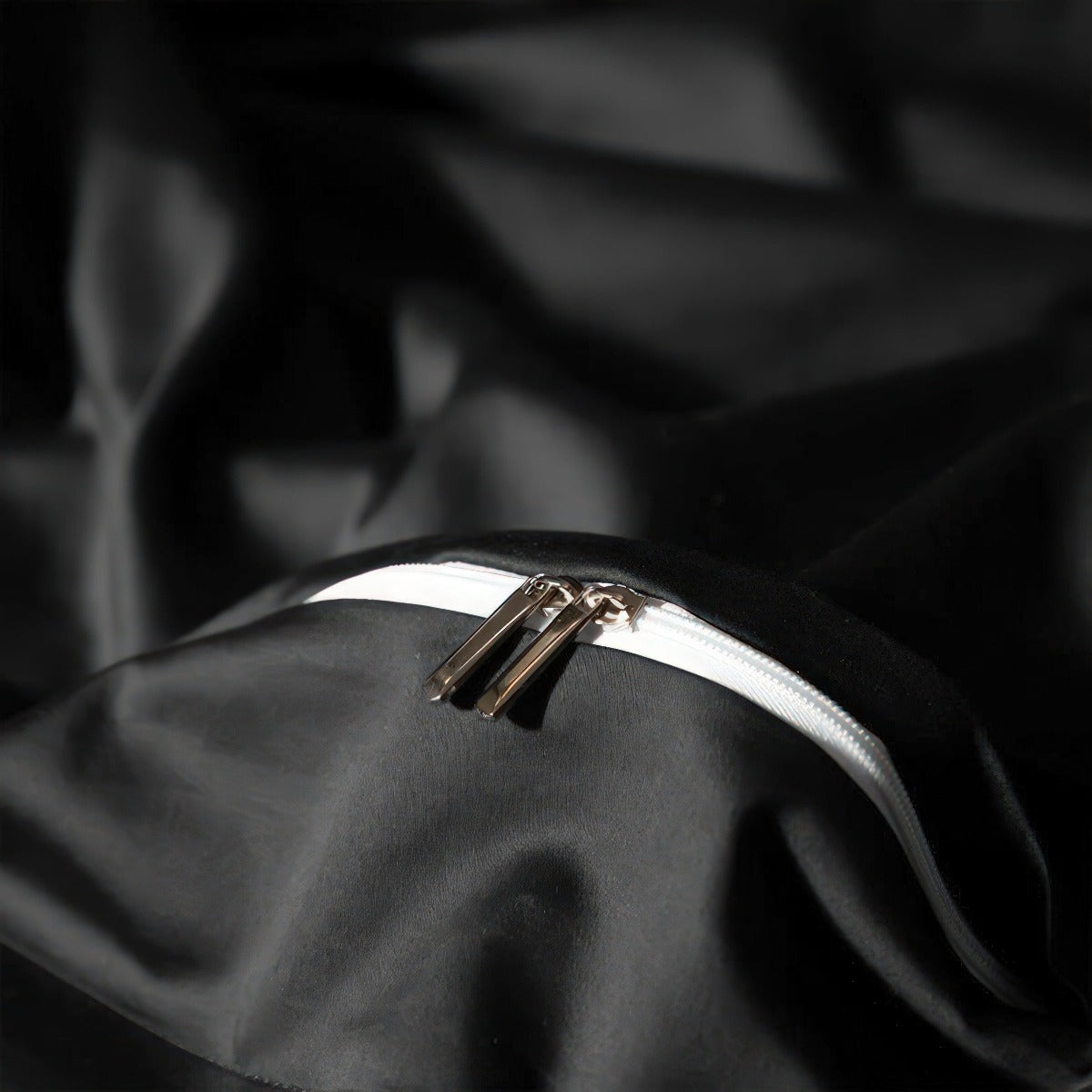 Soft Egyptian Cotton Black Bed Sheet Set Luxury