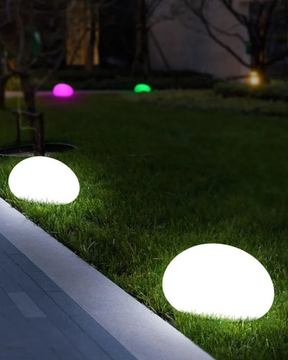 Colorful Outdoor Solar Powered Lamp