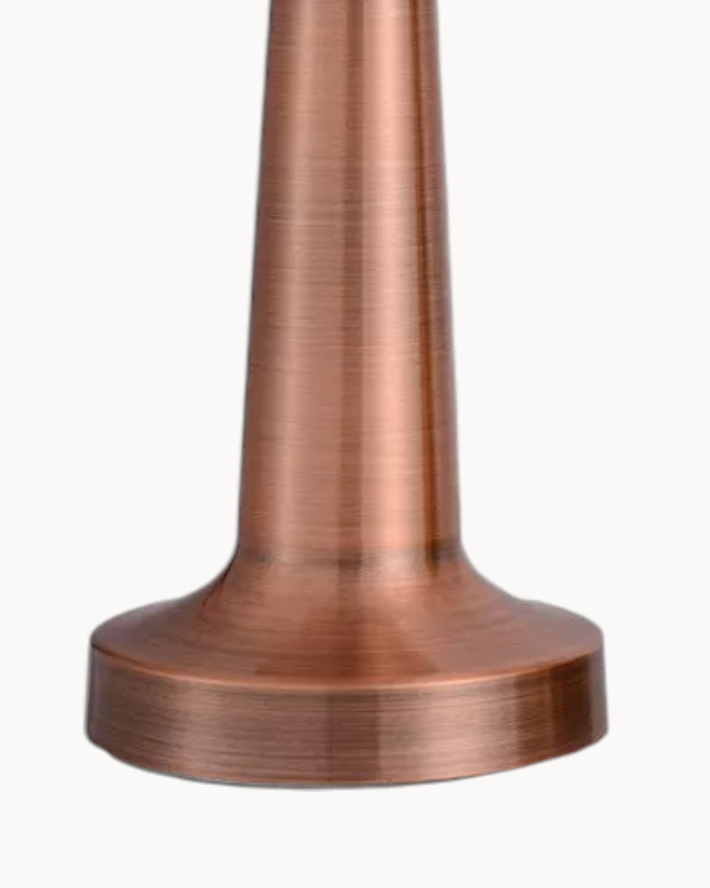 Rechargeable Dimmable LED Table Lamp in Gold Stainless Steel – Modern and Tactile Design 7
