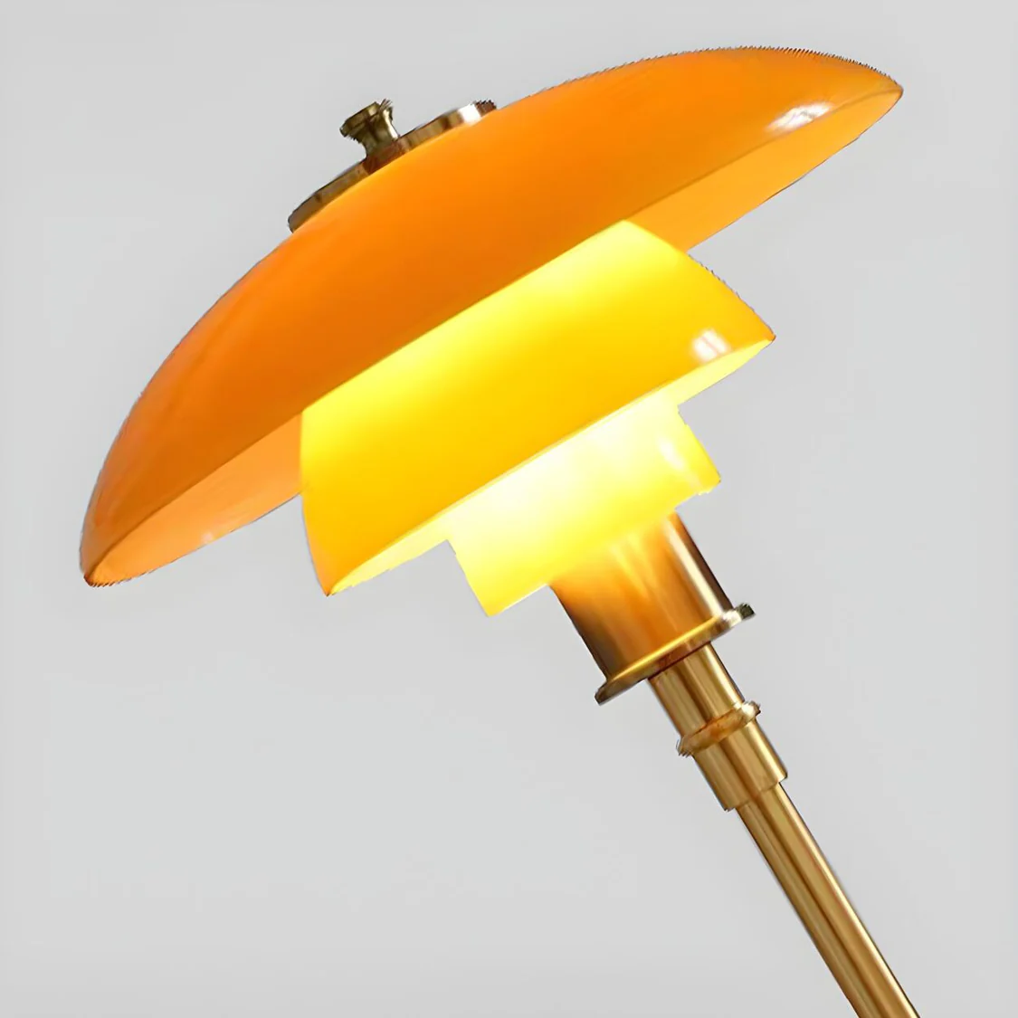 Simple Glass Desk Lamp – Modern LED Home Lighting