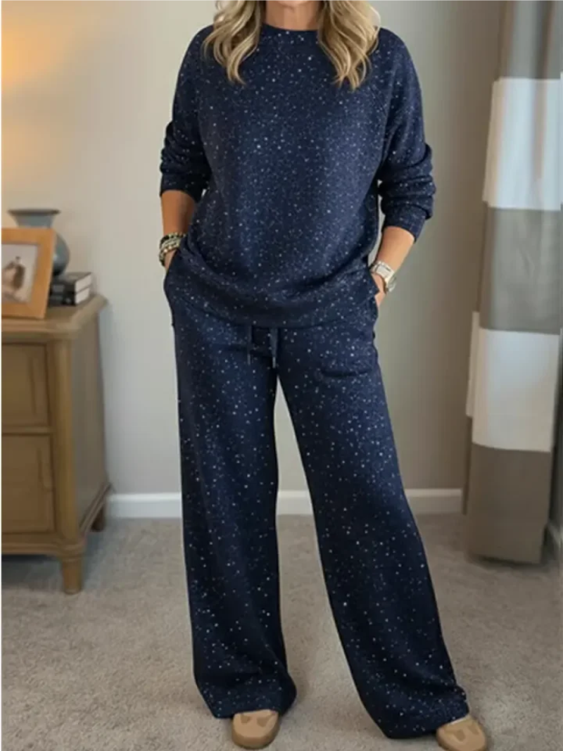 Lana | Two-Piece Knit Leisure Set with Relaxed Fit – Comfortable Outfit for Cozy Days 2