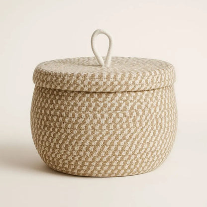 Natural Fiber Woven Storage Basket - Lusomart