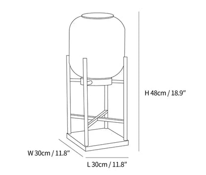 Bright Solar Garden Lamp Stainless Steel Glass