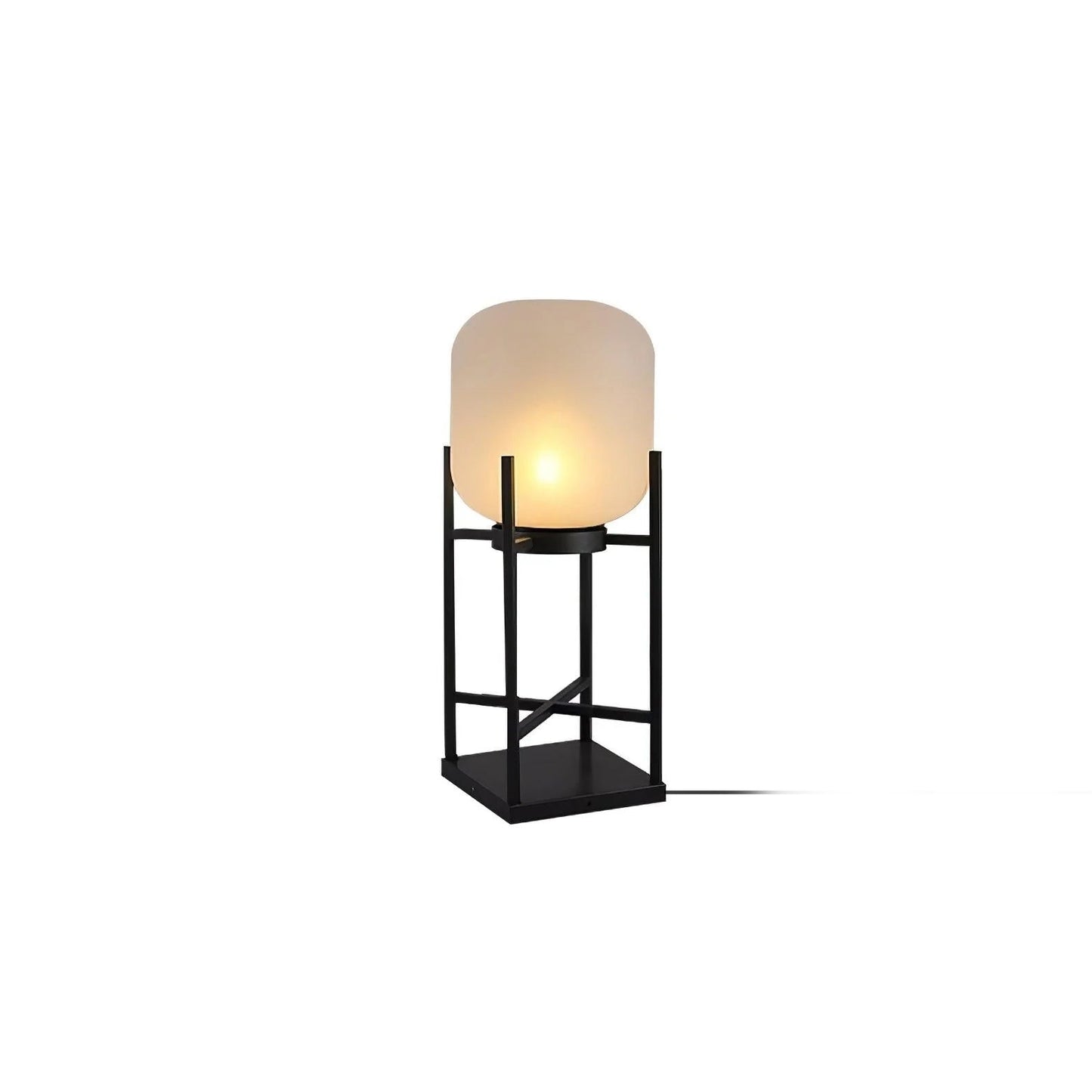 Bright Solar Garden Lamp Stainless Steel Glass