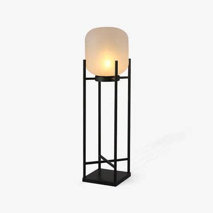 Bright Solar Garden Lamp Stainless Steel Glass