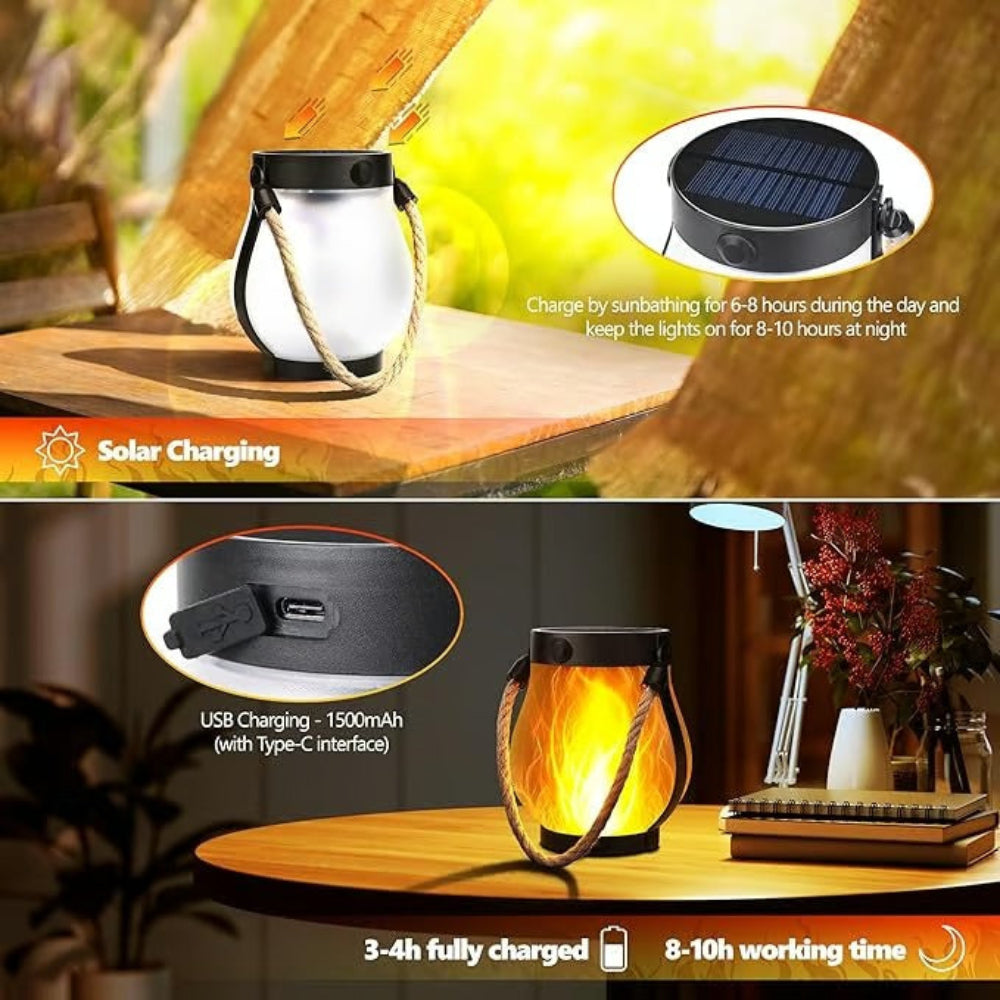 LanternaGlow | Waterproof Solar Lantern Light for Outdoor Decorative Ambiance 5