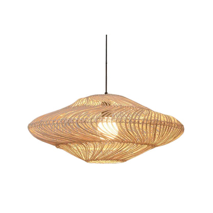 Bohemian Woven Rattan Pendant Light - Lusomart