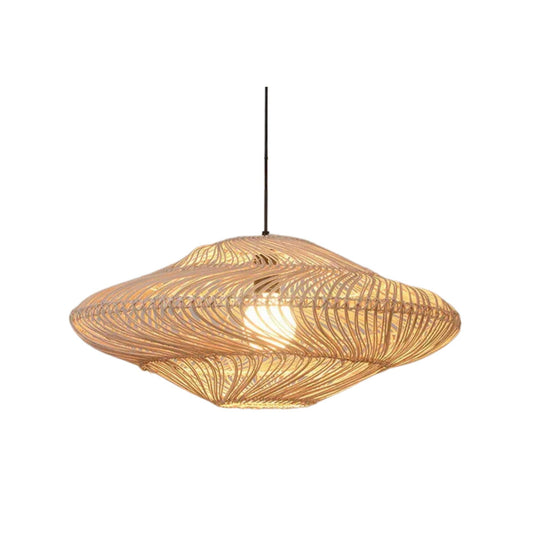 Bohemian Woven Rattan Pendant Light - Lusomart