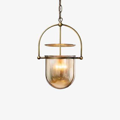 Round Hanging Lamp with Warm Gentle Glow - Lusomart