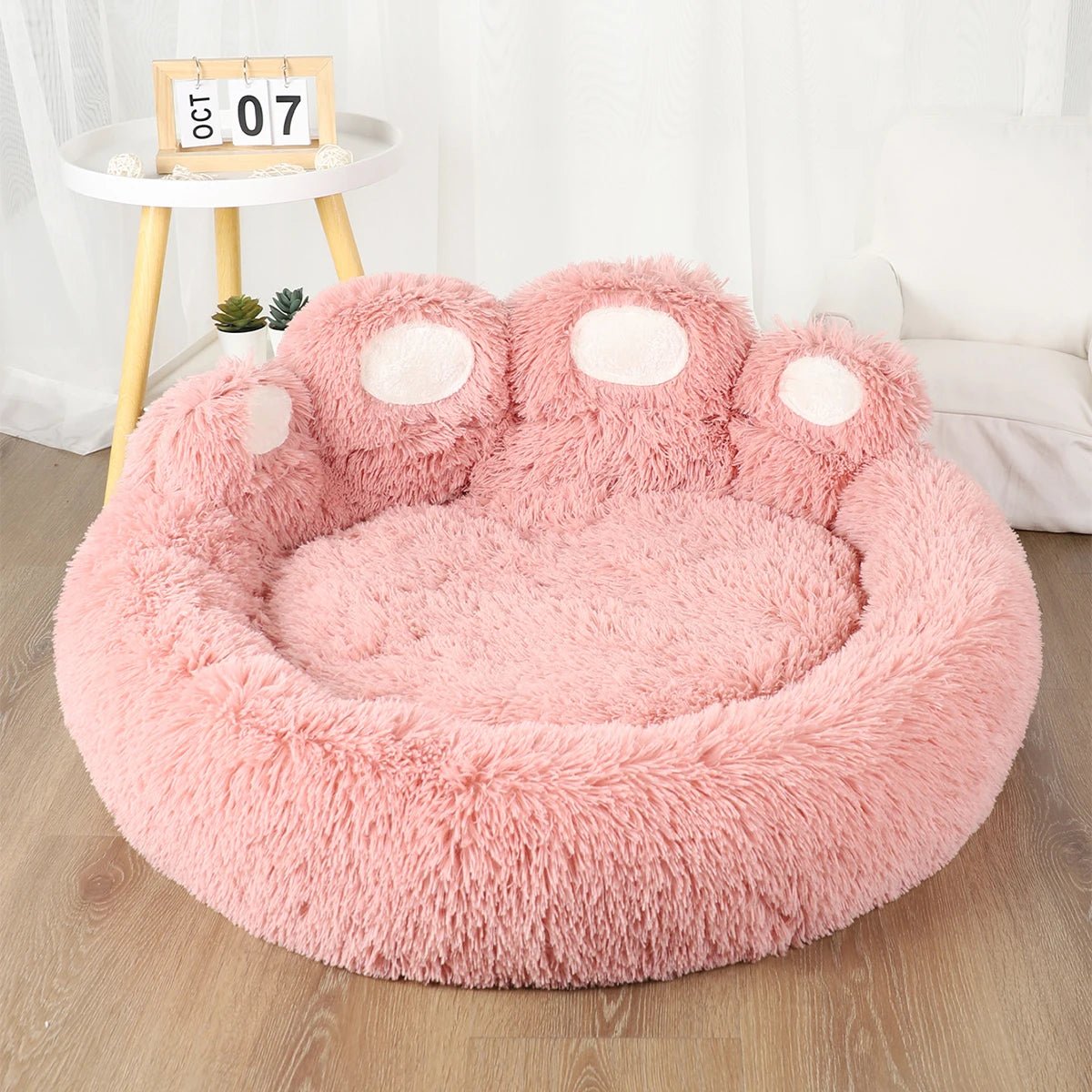 Large Plush Dog Bed – Soft Sofa Design for Dogs and Cats, Comfortable and Stylish 2