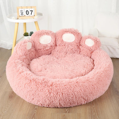 Large Plush Dog Bed – Soft Sofa Design for Dogs and Cats, Comfortable and Stylish 2