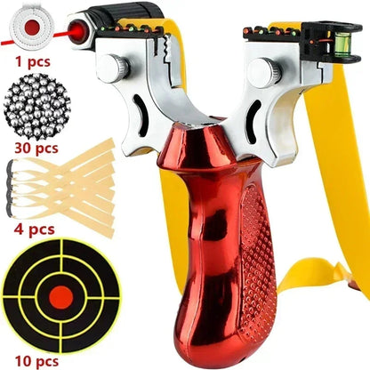 Accurate Hunting Slingshot with LED Light and Grip