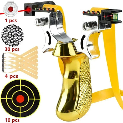 Accurate Hunting Slingshot with LED Light and Grip
