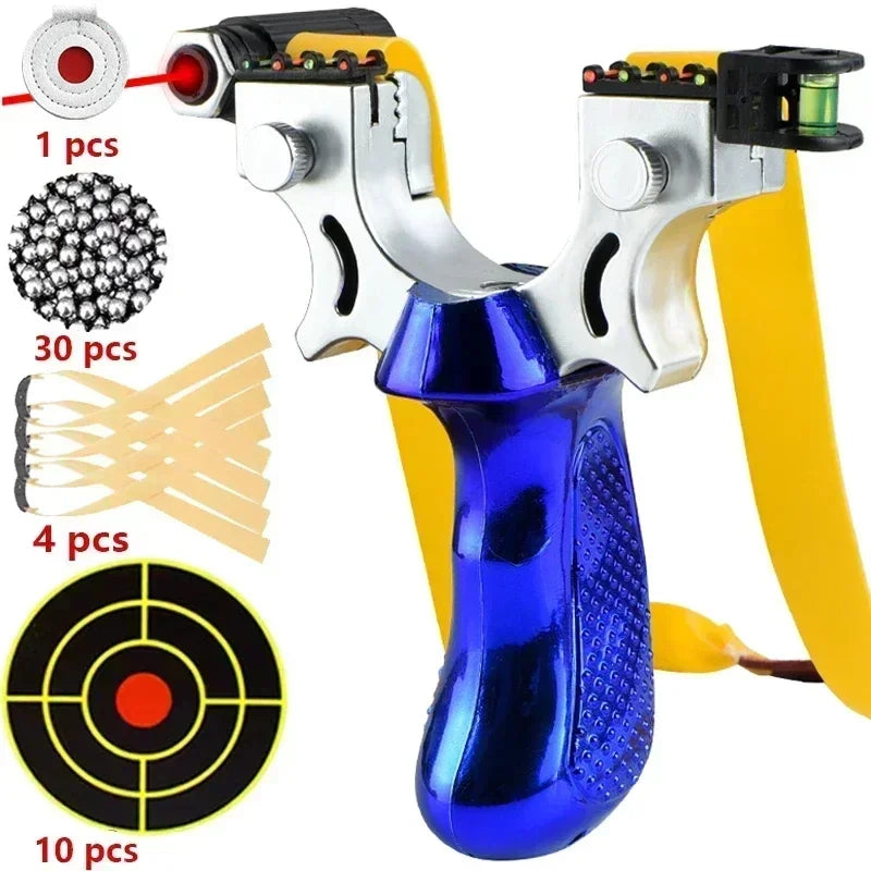 Accurate Hunting Slingshot with LED Light and Grip
