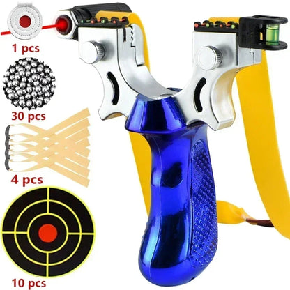 Accurate Hunting Slingshot with LED Light and Grip