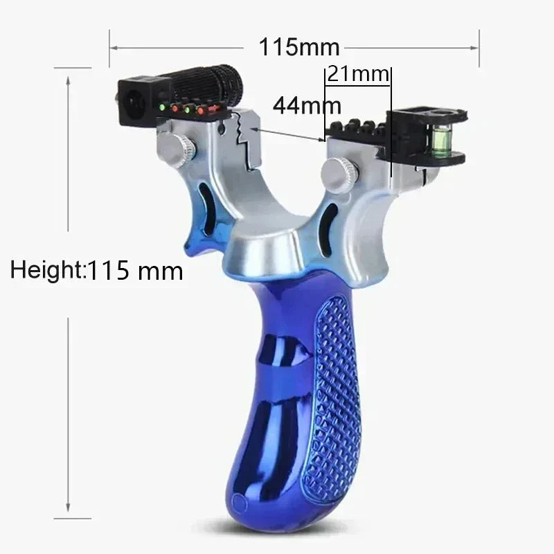 Accurate Hunting Slingshot with LED Light and Grip