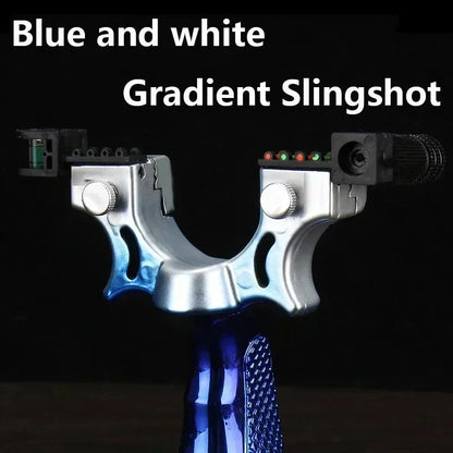 Accurate Hunting Slingshot with LED Light and Grip