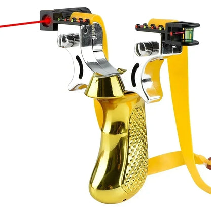 Accurate Hunting Slingshot with LED Light and Grip