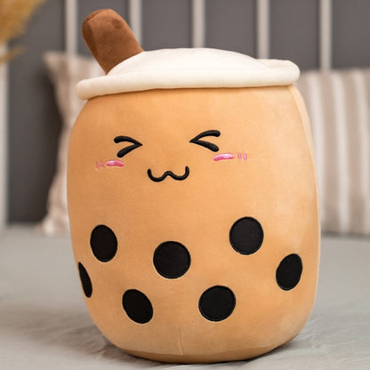 Funny Boba Tea Soft Cushion Pillow - Lusomart