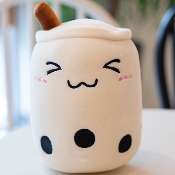 Laughing bubble tea cuddly pillow 10