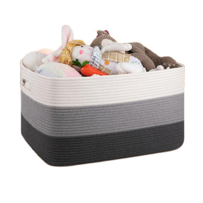 Big Wicker Laundry Hamper with Carry Handles