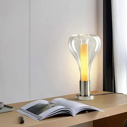 Stylish Contemporary Glass Desk Lamp