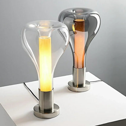 Stylish Contemporary Glass Desk Lamp