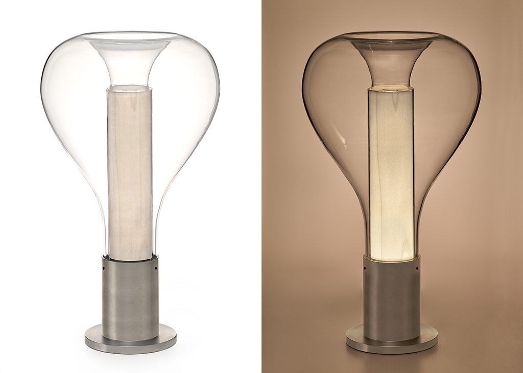 Stylish Contemporary Glass Desk Lamp