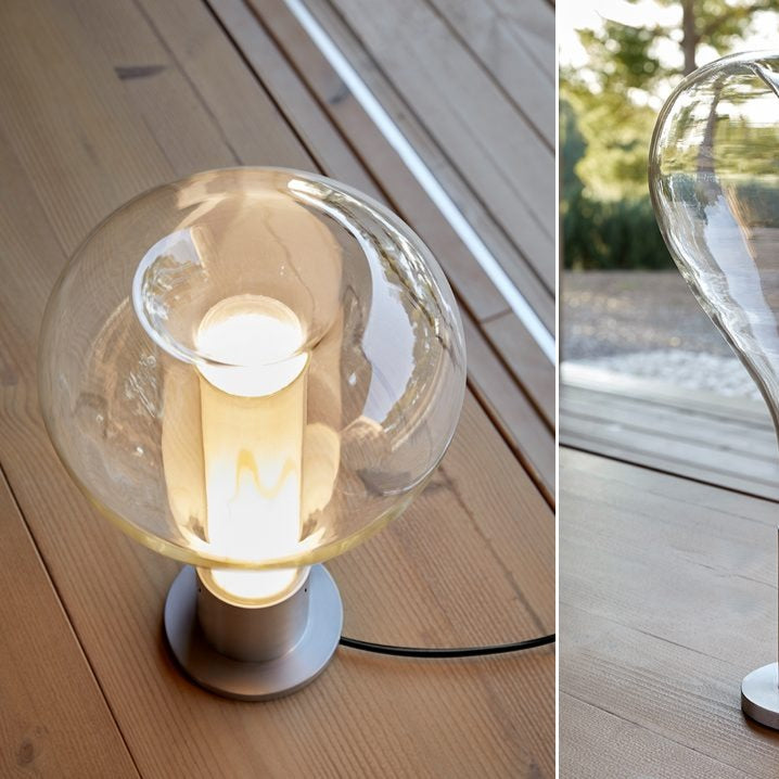 Stylish Contemporary Glass Desk Lamp