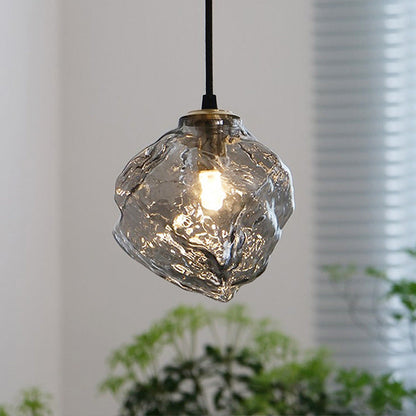Sleek Glass Hanging LED Light