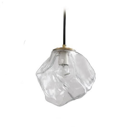 Sleek Glass Hanging LED Light