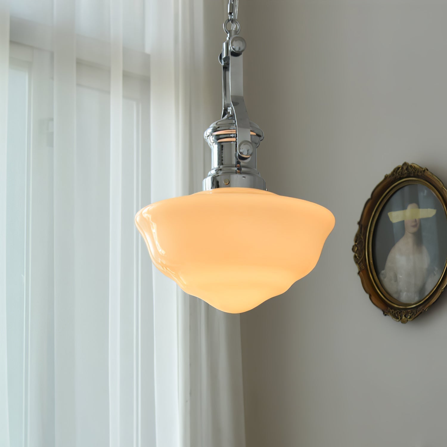 Vintage Clear Hanging Lamp - Lusomart