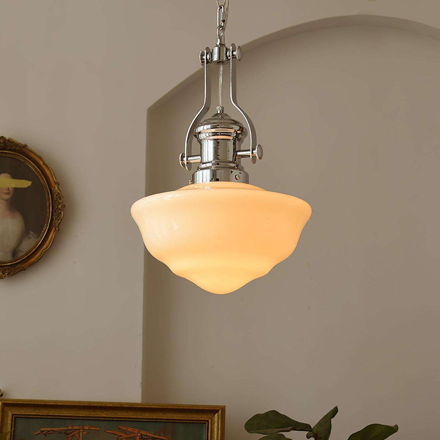 Vintage Clear Hanging Lamp