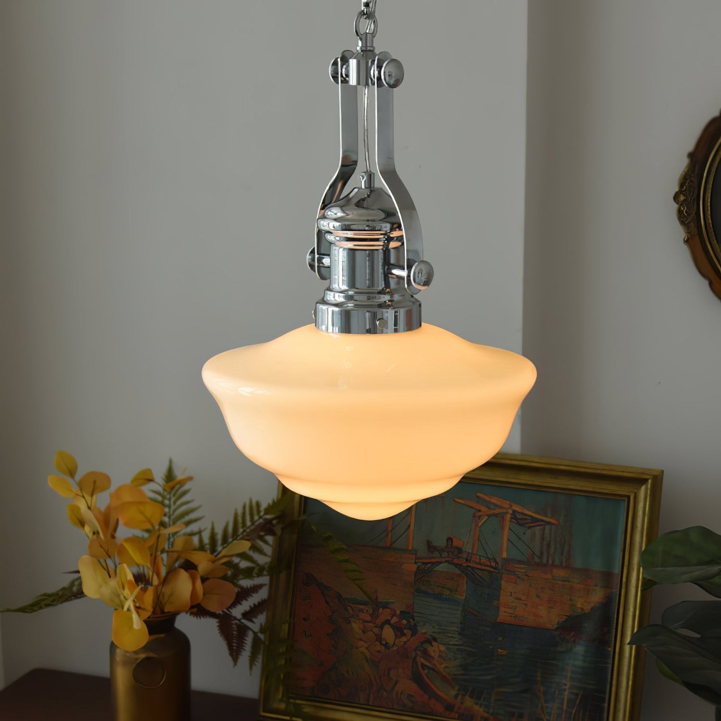 Vintage Clear Hanging Lamp