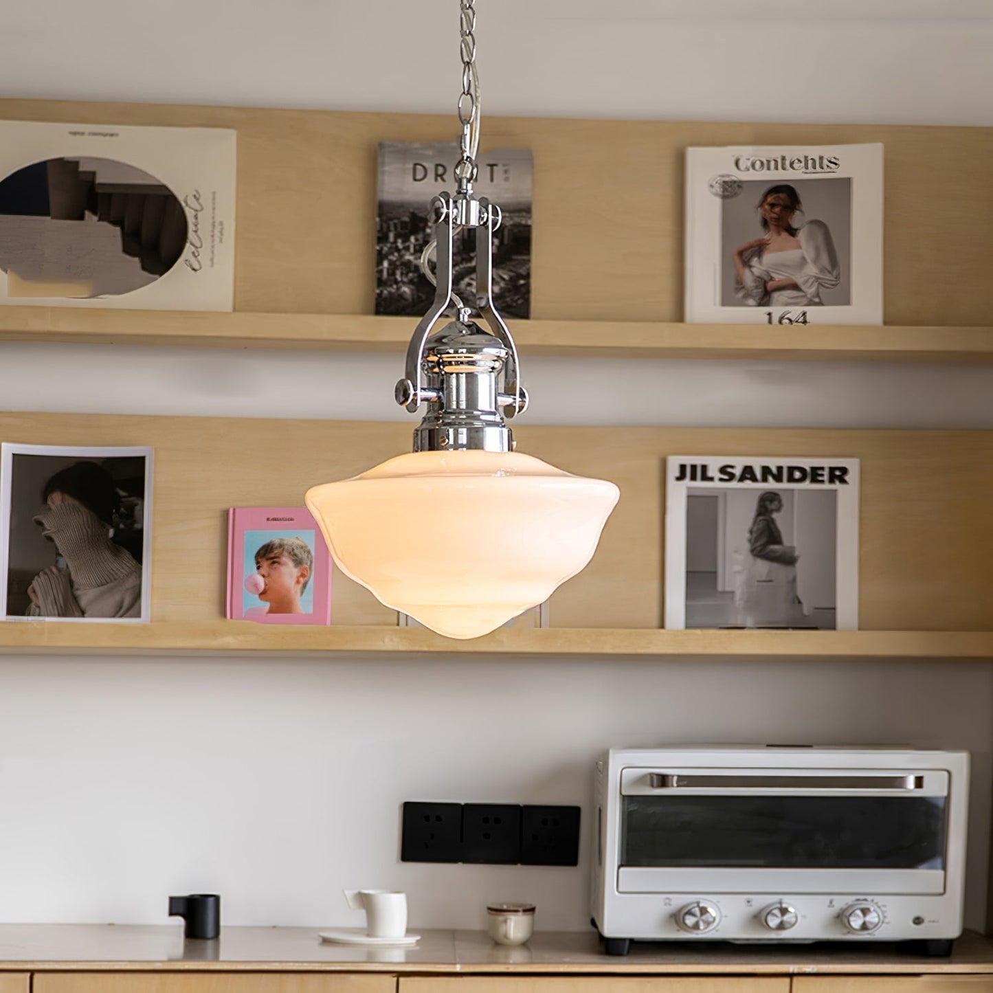 Vintage Clear Hanging Lamp