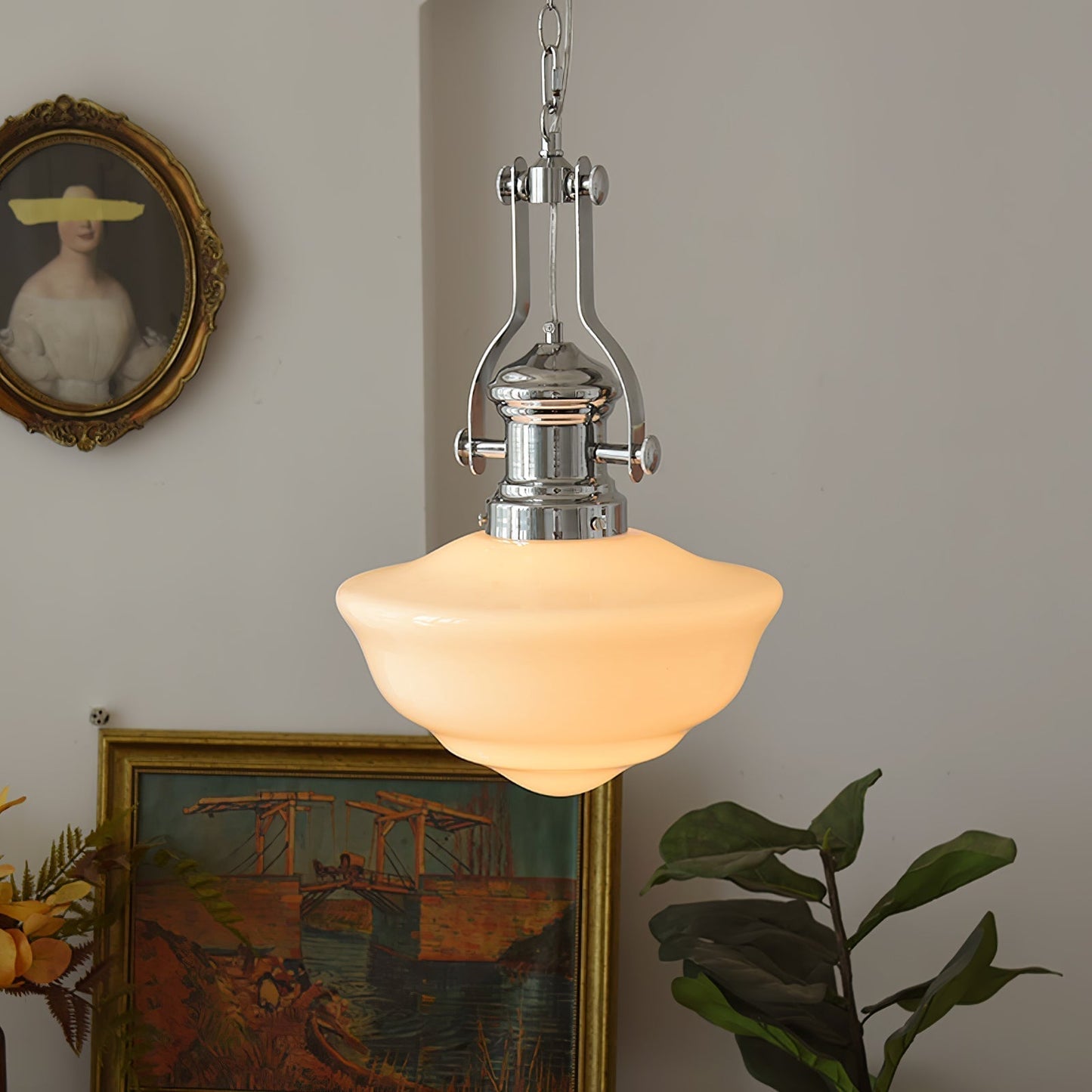 Vintage Clear Hanging Lamp