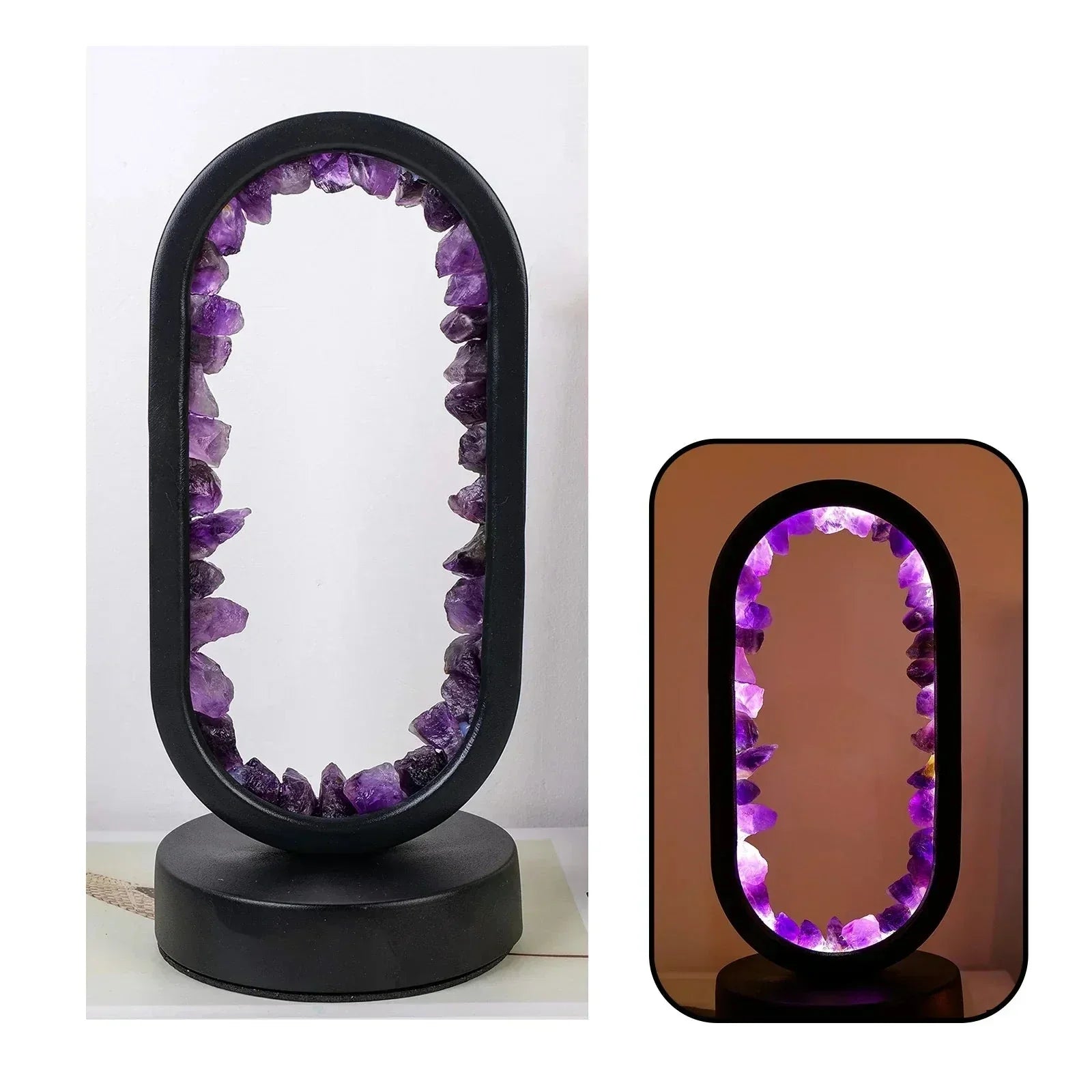 Calming Purple LED Table Lamp - Lusomart