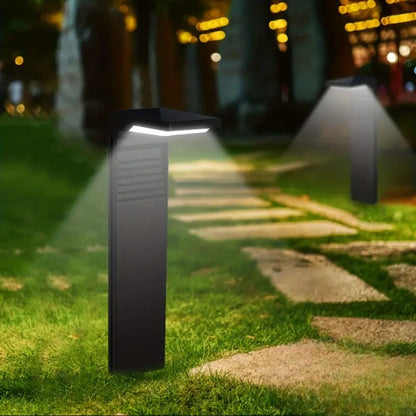 Outdoor Corner Solar Powered Garden Lamp
