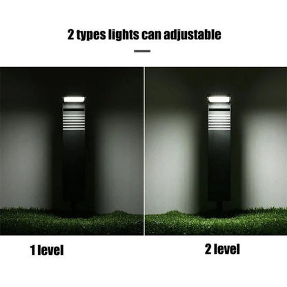 Outdoor Corner Solar Powered Garden Lamp